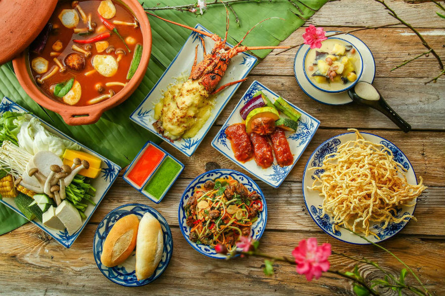 chụp hình menu nhà hàng