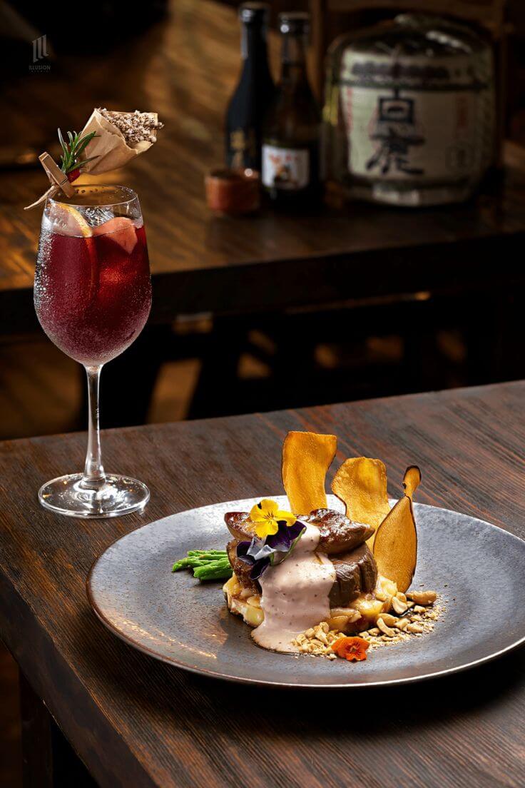 chụp hình menu nhà hàng