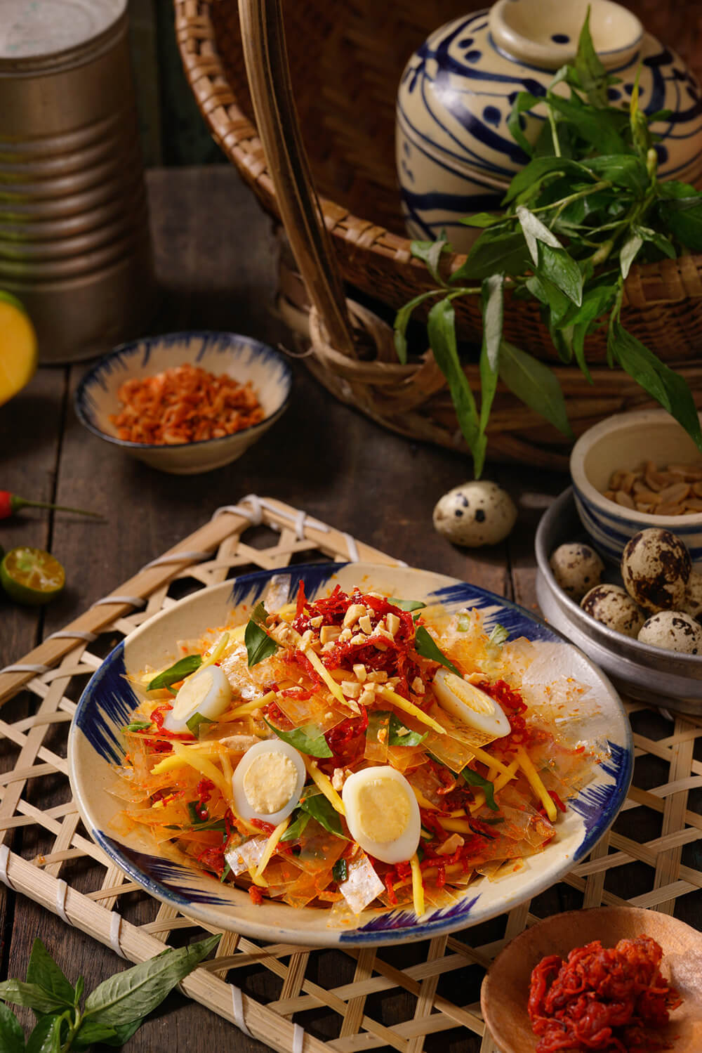chụp ảnh món ăn truyền thống