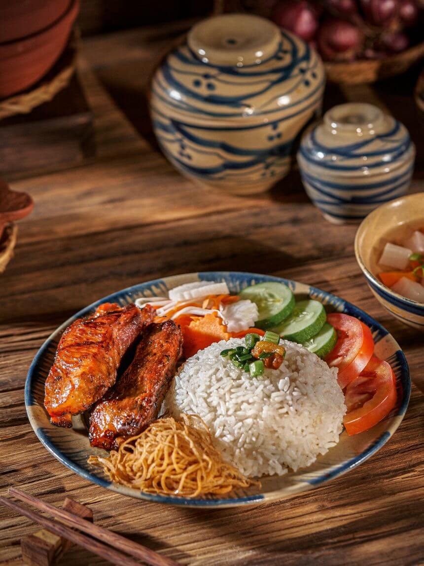 chụp hình cơm tấm