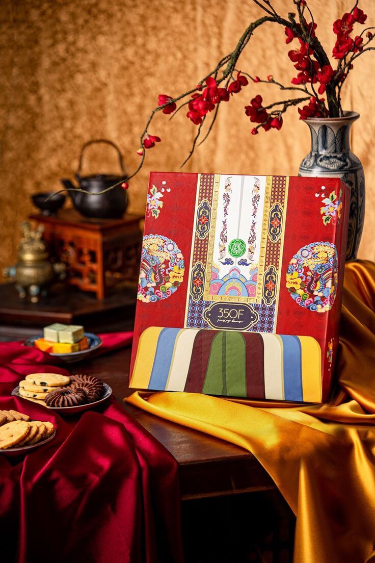 chụp ảnh bánh kẹo tết