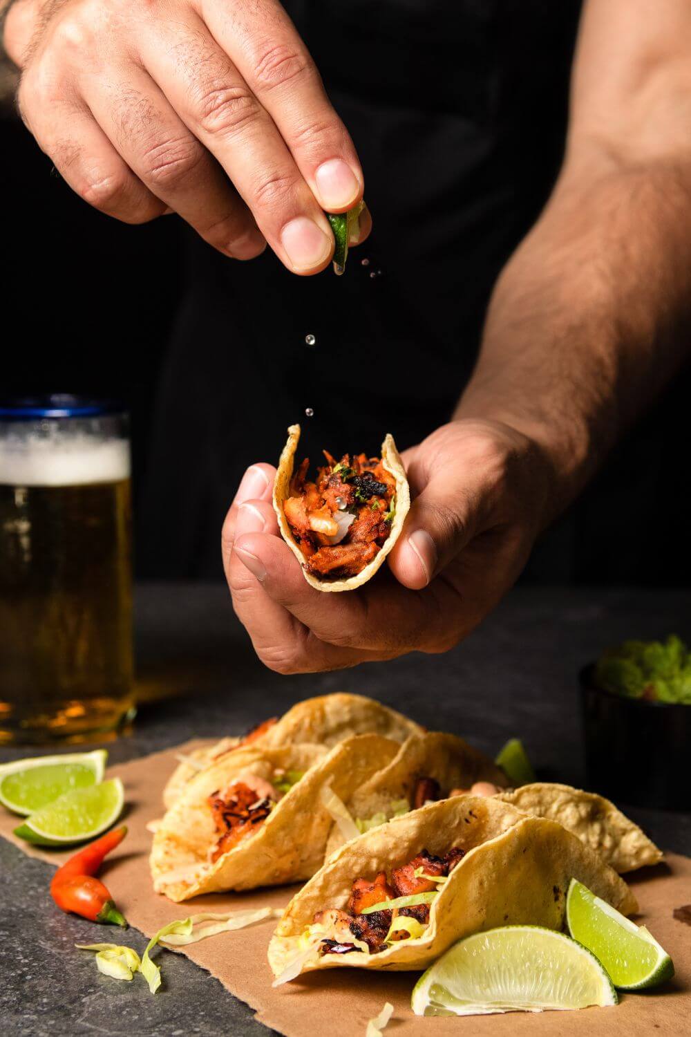 chụp ảnh ẩm thực mexico